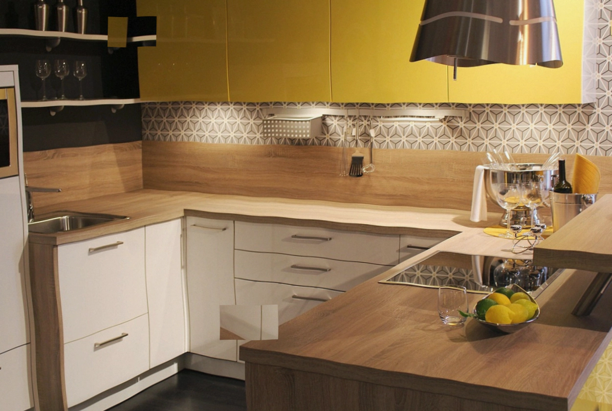 Essai de cuisson basse température au showroom